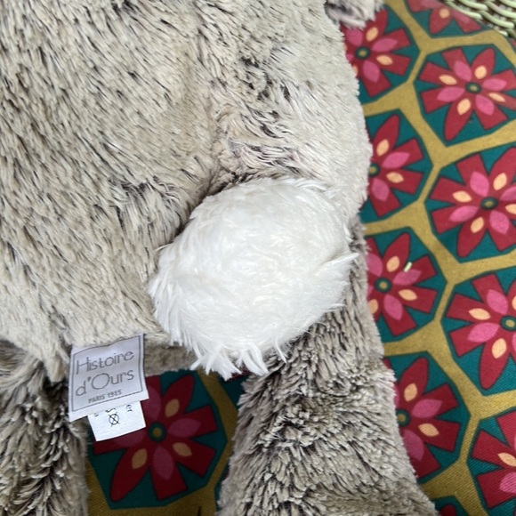 Historie d’Ours Paris Stuffed Lapin / Rabbit 70cm Beige - Picture 7 of 12